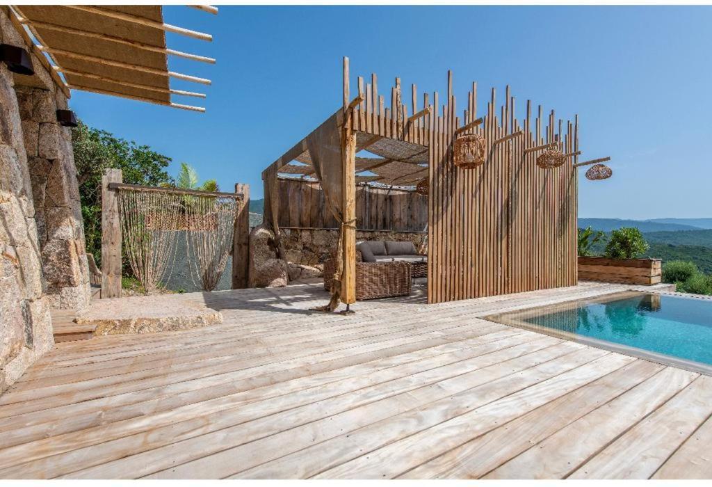 Nouveaute! Magnifique Villa A 2 Minutes Des Plus Belles Plages De La Rive Sud Porticcio  Esterno foto